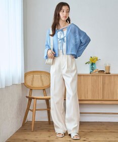 WEGO メッシュリボンカーディガン