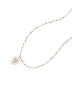 Green Parks ・ＨＡＬＦ　ＴＩＭＥ　一粒パールビーズネックレス