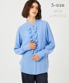 BEIGE， 【WEB限定・S-size】STOW / フリルブラウス