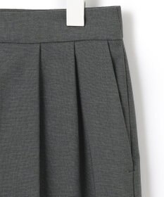 ICB 【洗える】 LinenLikeOx ワイドストレートパンツ