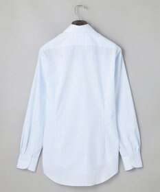 GOTAIRIKU 【形態安定】PREMIUMPLEATS_セミワイドカラー 通年ドレスシャツ_ストライプ(25年春夏モデル)