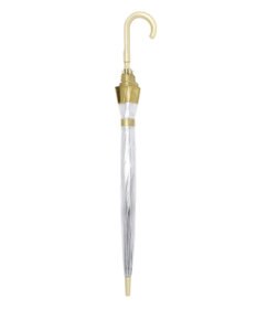 MOONBAT 【雑誌掲載／non・no】フルトン (FULTON) Birdcage ワンポイントロゴ 長傘 透明傘