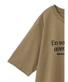 Green Parks ５分袖フロッキーロゴプリントＴＥＥ