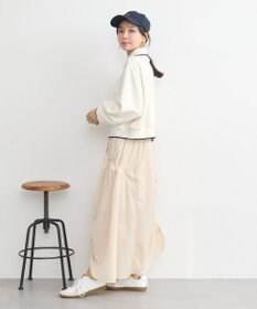 earth music&ecology ハーフジップラインプルオーバー