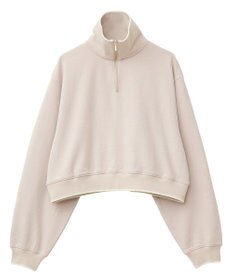 earth music&ecology ハーフジップラインプルオーバー