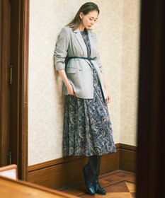 自由区 S 【SHIHOさん着用】シルクネップツイード ジャケット