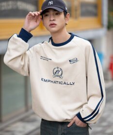 WEGO 【ユニセックス着用ITEM】フェイクスウェードゲームプルオーバー