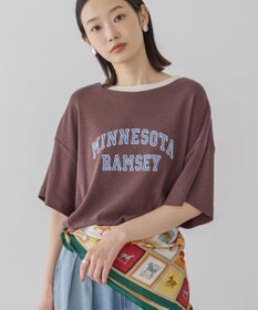 AMERICAN HOLIC ロゴ入りヴィンテージ半袖プルオーバー