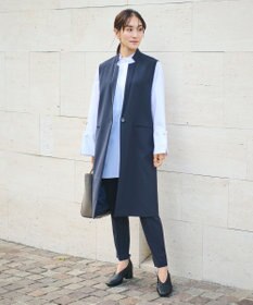 #Newans 【セレモニーにも】パールボタンビッグシャツ