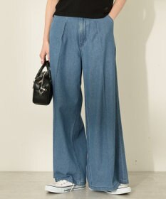 AMERICAN HOLIC ライトオンススーパーワイドデニム