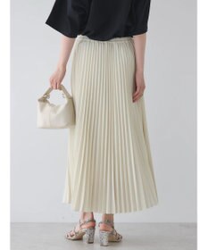 AMERICAN HOLIC 丈違いジョーゼットプリーツスカート