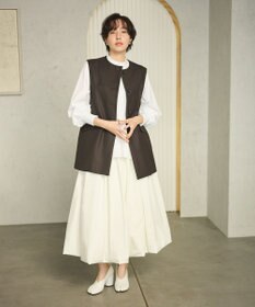 #Newans 大人気ジレが新素材で再登場！チュニックジレ