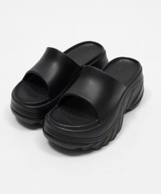 WEGO 厚底デザインラバーサンダル