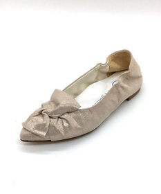 nouvelleRobe Oū 新色追加【本革・高反発】Butterfly knot ポインテッドトゥ パンプス