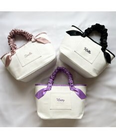 LA BAGAGERIE 【インスタグラマー Chiyoさん×LA BAGAGERIE】ギャザーリボンハンドルトート