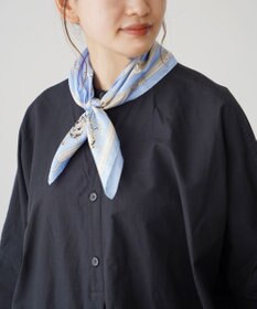 Marca 【Marcaオリジナル】ドッグ 小判 シルクツイル スカーフ