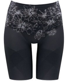 WACOAL 【SUHADA 肌リフトSTEP 】 ガードル ロング丈 はいて歩いて、カロリー消費アップをめざそう クロス構造 ジャストウエスト スハダ GRC486 /ワコール