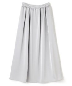 uncrave シャイニーダブルサテン フレアスカート