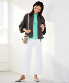 自由区 S 【撥水加工・UVケア・洗える】ライトグログラン ブルゾン