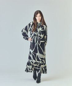 ポッコGRACE CONTINENTAキカラッフルレイヤードワンピース キカラッフルレイヤードワンピース / GRACE CONTINENTAL | GRACE