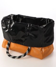 LeSportsac MEDIUM 2 WAY TOTE/２ウェイメダリオン/ブラックシャイン