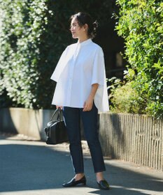 #Newans 【ANSWER for モダンベーシック】バックスリットオーバーシャツ