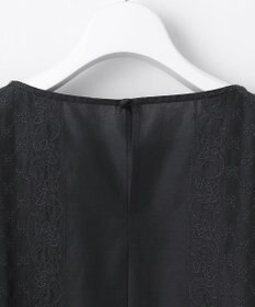 自由区 L 【接触冷感・洗える】エンブロイダリーローン Tブラウス