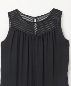 GRACE CONTINENTAL シアードレープマキシ