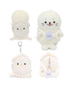 Mother garden しろたん ついてきちゃうしろたん マスコット専用リュック 《イカ》 単品