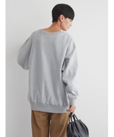 AMERICAN HOLIC ネップ裏毛ロゴスウェット