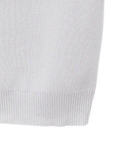 earth music&ecology リボン半袖ニットプルオーバー