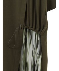 Green Parks 柄シアードッキングワンピース