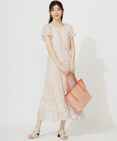 ANY SIS ストライプカラー かごバッグ