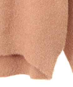 YECCA VECCA 2wayラメフェザーニット