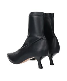 INTER-CHAUSSURES 【FABIO RUSCONI】ポインテッドトウストレッチショートブーツ