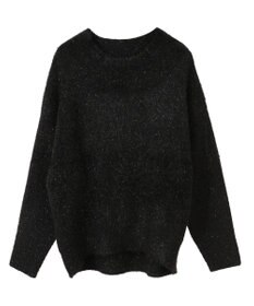 YECCA VECCA 2wayラメフェザーニット