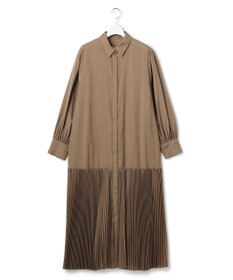 23区 S 【GOLD LABEL】トリアセテートオーガンジー プリーツワンピース