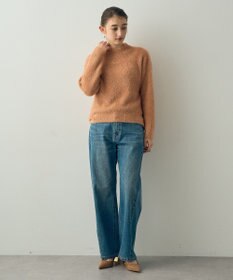 YECCA VECCA 2wayラメフェザーニット