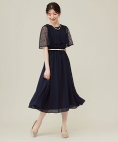 ANY SIS 【Lily Calin】ラッフルディテール ドレス