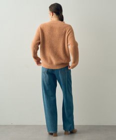 YECCA VECCA 2wayラメフェザーニット