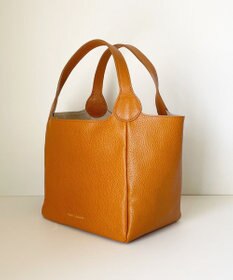 Hekhèr Le Style de Vie 【日本製/セレモニーにも】シュリンクレザー ハンドバッグ small