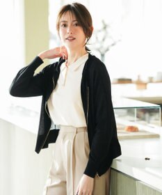 ANY SIS エアリー ニットフーディー