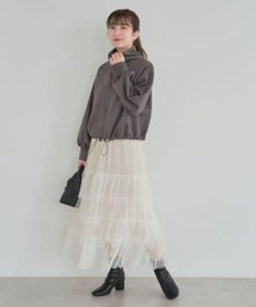 Green Parks スウェード調トラックジャケット