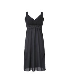 BRADELIS New York 【BRADELIS NewYork peace】綿混キャッチャーカップレースブラスリップ25 補正 下着 インナー カップ付き ワンピース