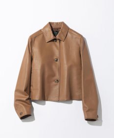 23区 L ラムレザー ステンカラー ジャケット