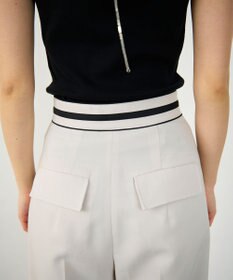 GRACE CONTINENTAL タックワイドパンツ