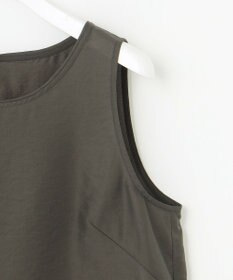 23区 L 【SLOW/一部店舗限定】ブライトヴィンテージクロス ノースリーブ ブラウス