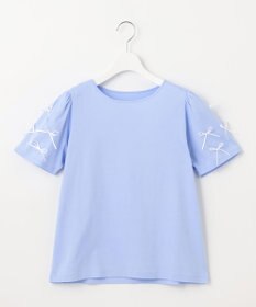 Feroux 【UVケア】ランダムリボンスリーブ Tシャツ