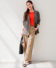 ANY SIS シアーメッシュ ダブルジャケット