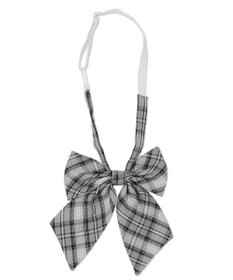 WEGO 【SCHOOLITEM】チェックスクールリボン
